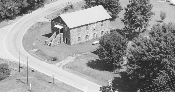 Vintage Aerial photo from 1984 in Crawford County, AR
