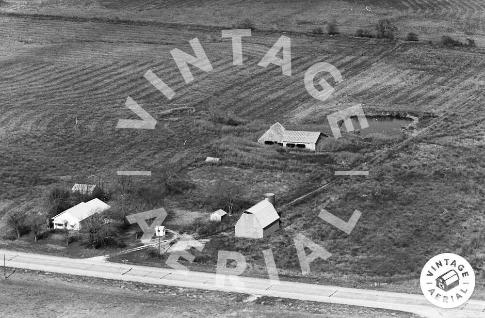 Vintage Aerial Missouri Barry County 1981 1DBA23