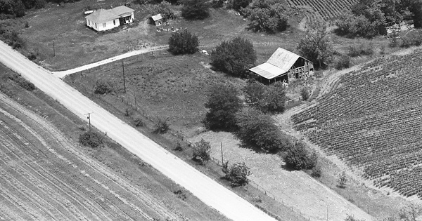Vintage Aerial photo from 1981 in Johnson County, NE