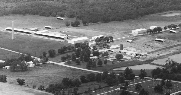 Vintage Aerial photo from 1984 in Johnson County, KS