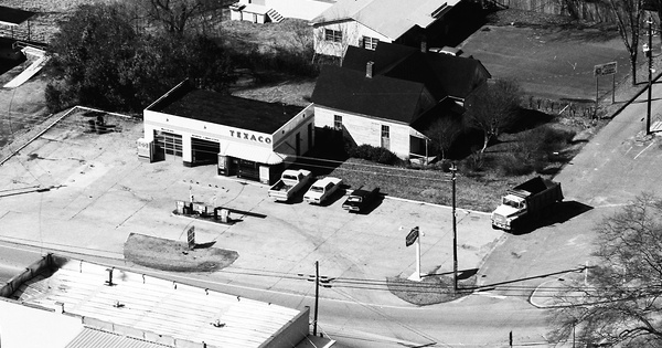 Vintage Aerial photo from 1984 in Madison County, GA