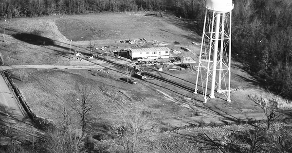 Vintage Aerial photo from 1981 in Williamson County, IL