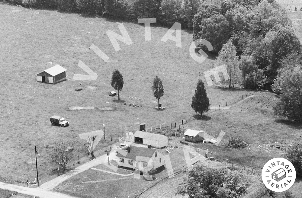 Vintage Aerial Kentucky Logan County 1978 16MLO35