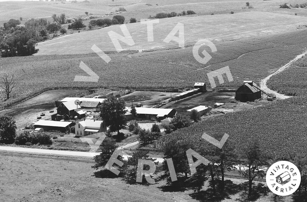 Vintage Aerial Iowa Monona County 1978 2YMON30