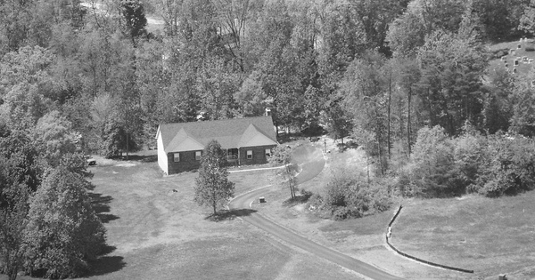 Vintage Aerial photo from 1998 in Calvert County, MD
