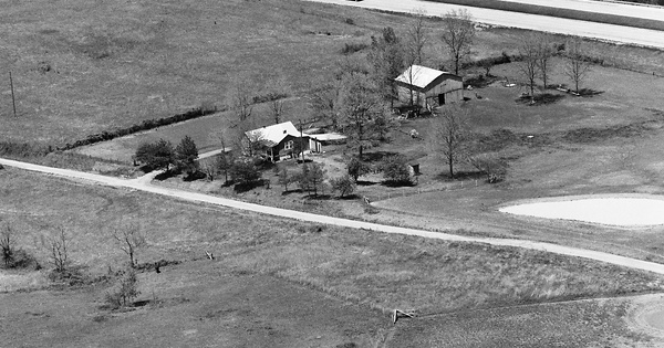 Vintage Aerial photo from 1979 in Grayson County, KY