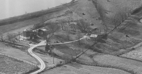 Vintage Aerial photo from 1981 in Henry County, KY