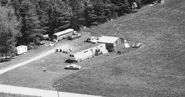 Vintage Aerial photo from 1987 in Lapeer County, MI