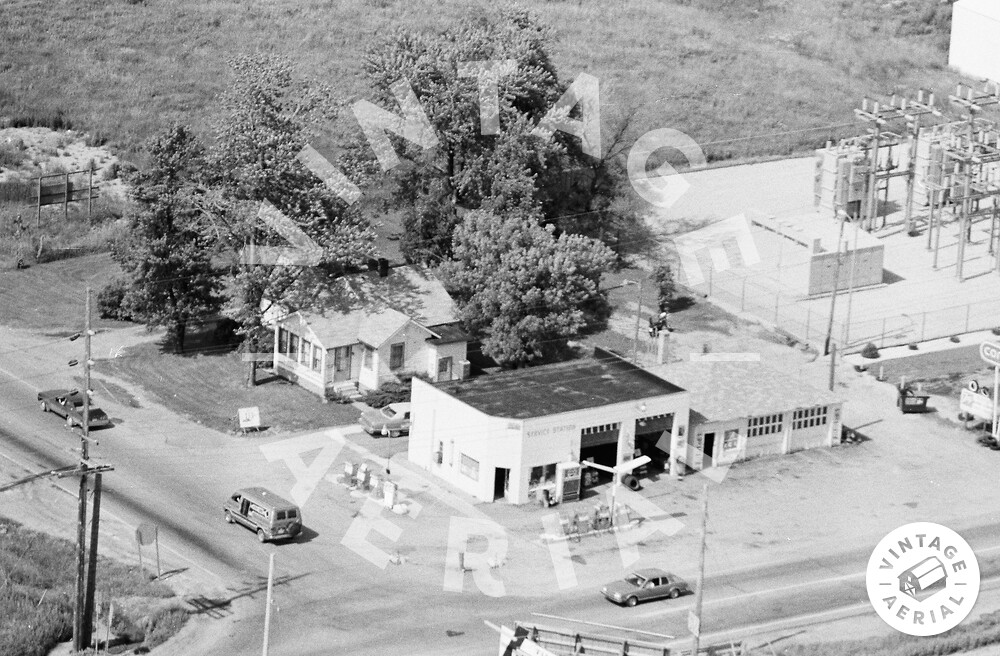 Vintage Aerial Indiana Lake County 1981 26JLA30