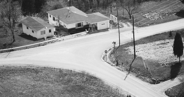 Vintage Aerial photo from 1985 in Harrison County, IN