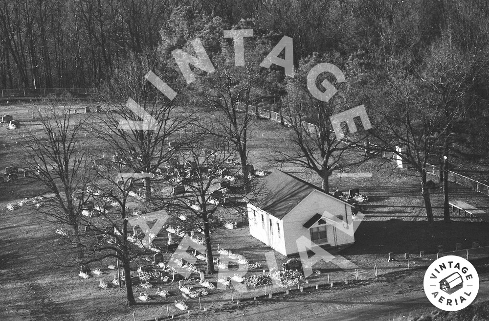 Vintage Aerial Kentucky Edmonson County 1985 10BED4