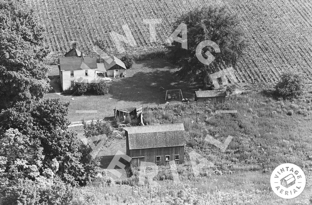 Vintage Aerial Michigan Calhoun County 1963 1SCA18