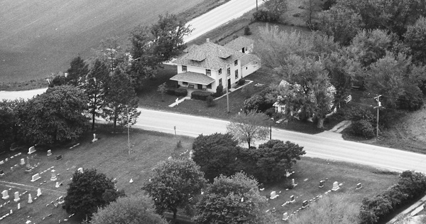 Vintage Aerial photo from 1989 in Kane County, IL