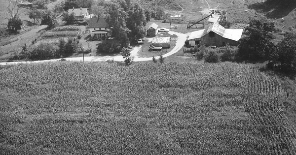Vintage Aerial photo from 1969 in Knox County, IL