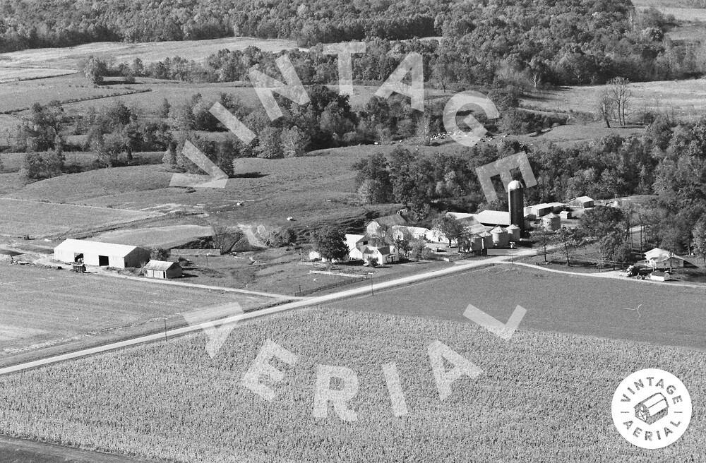 Vintage Aerial Illinois Effingham County 1984 20SEF5