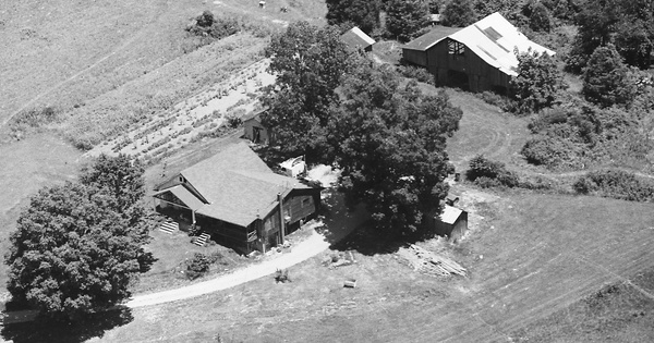 Vintage Aerial photo from 1986 in McMinn County, TN