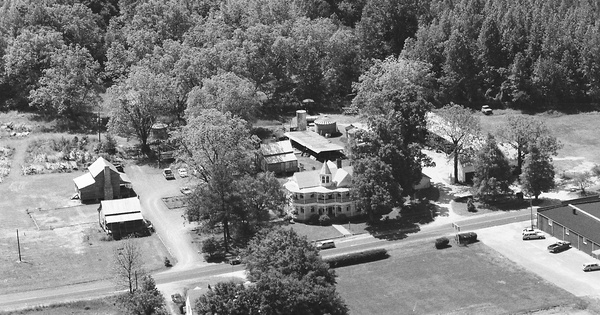 Vintage Aerial photo from 1984 in Scotland County, NC
