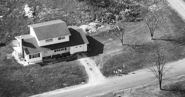 Vintage Aerial photo from 1987 in Smyth County, VA