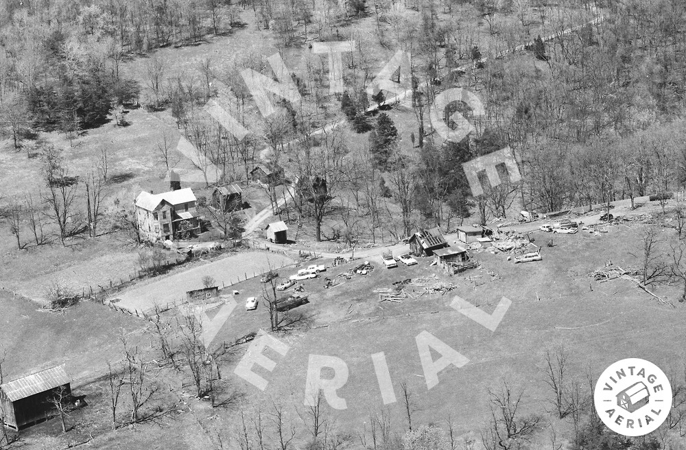 Vintage Aerial West Virginia Mineral County 1986 7TMN20
