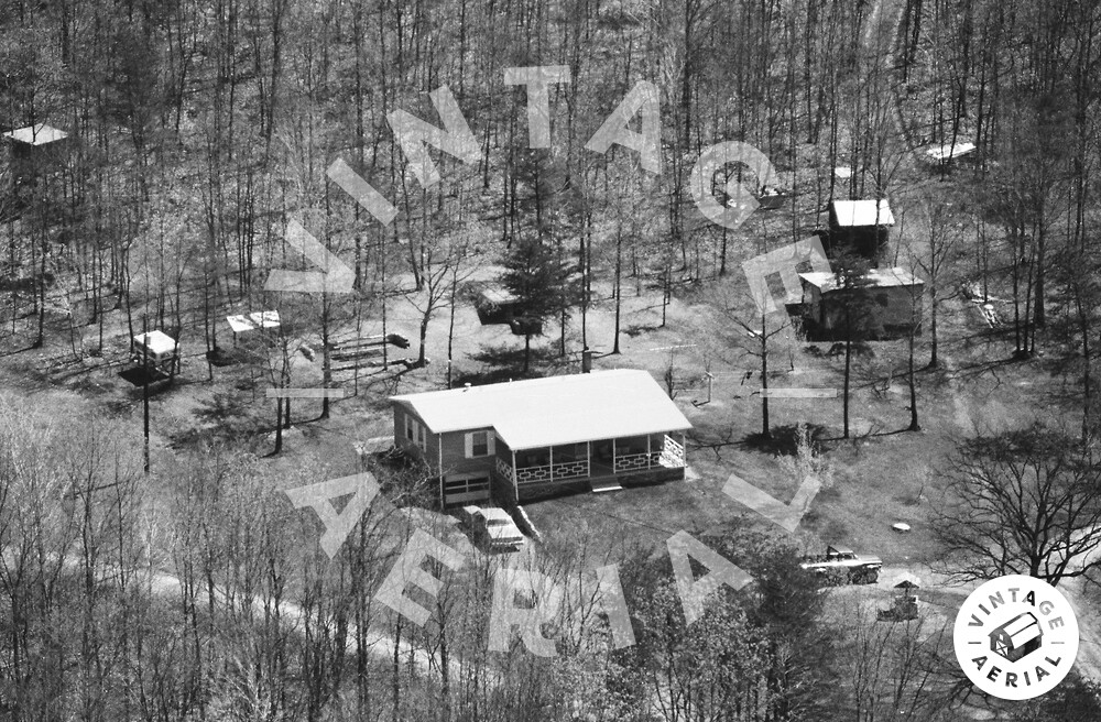 Vintage Aerial West Virginia Mineral County 1986 7TMN24