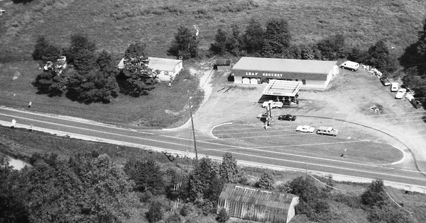 Vintage Aerial photo from 1992 in White County, GA