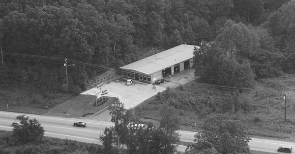 Vintage Aerial photo from 1996 in Gwinnett County, GA
