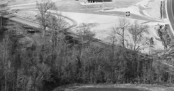 Vintage Aerial photo from 1988 in Caswell County, NC