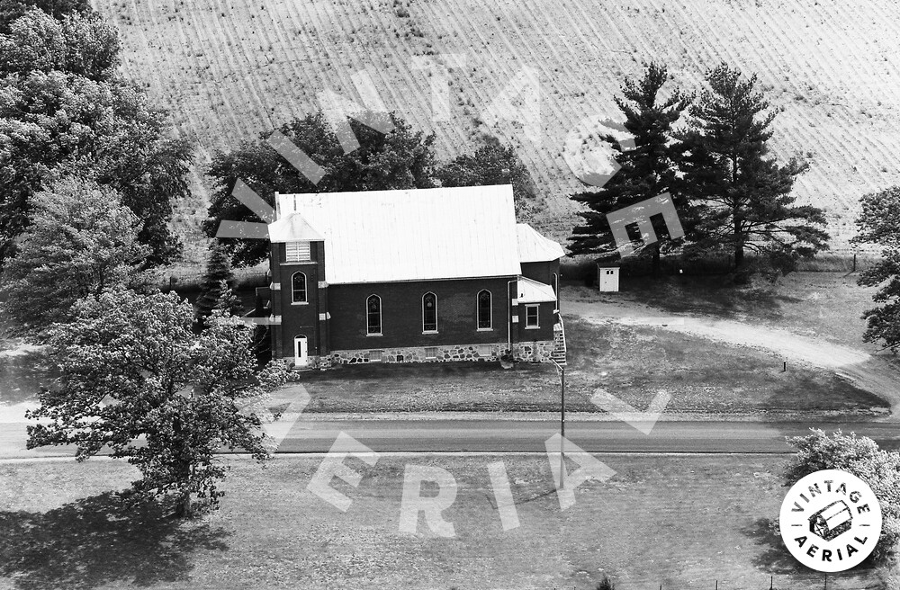Vintage Aerial Wisconsin Shawano County 1978 63JSH7