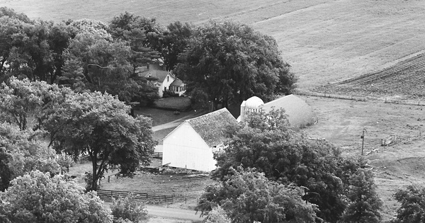 Vintage Aerial photo from 1972 in St. Croix County, WI