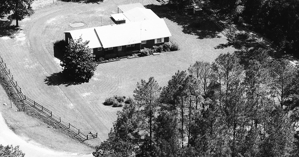 Vintage Aerial photo from 1989 in Bladen County, NC