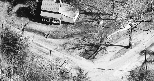 Vintage Aerial photo from 1991 in Roanoke County, VA