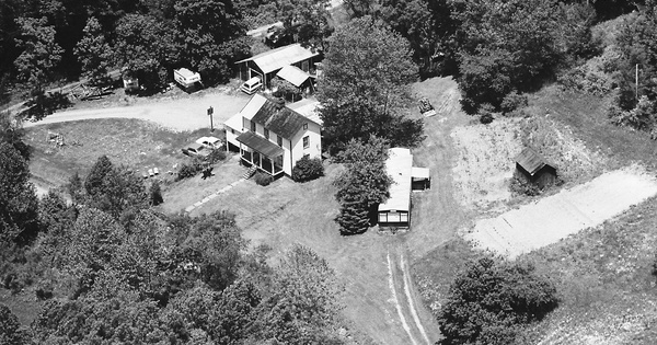 Vintage Aerial photo from 1988 in Harrison County, WV