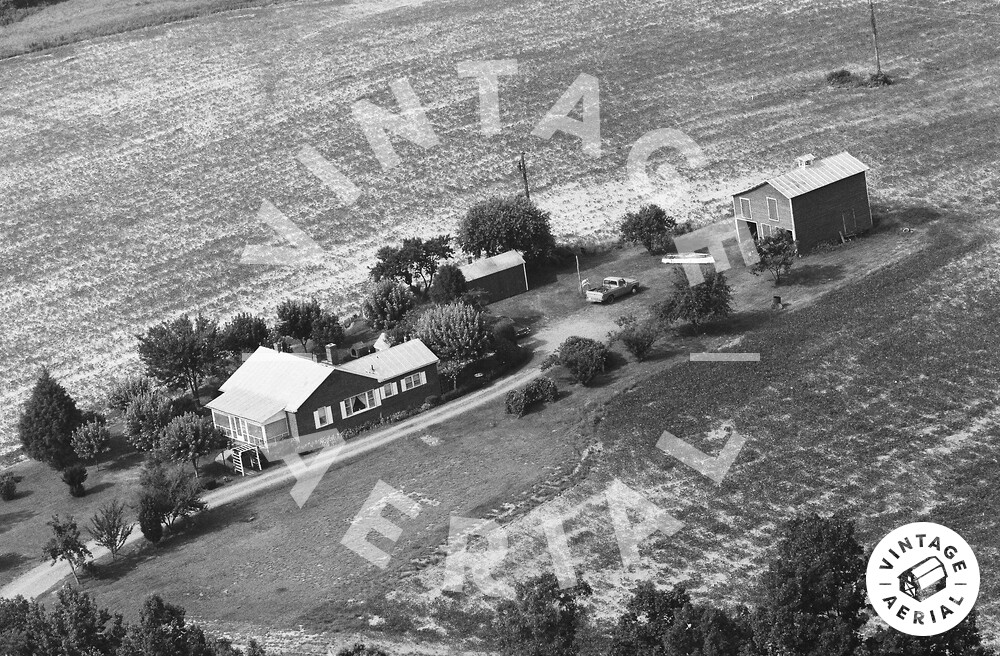 Vintage Aerial Virginia Westmoreland County 1987 3FWL22