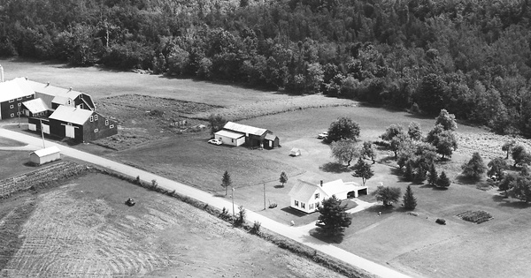 Vintage Aerial photo from 2000 in Kennebec County, ME
