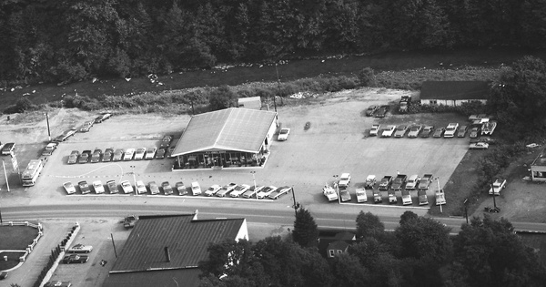 Vintage Aerial photo from 1977 in Cambria County, PA