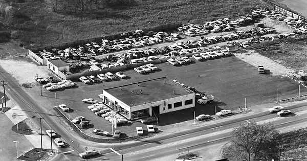 Vintage Aerial photo from 1963 in Lorain County, OH