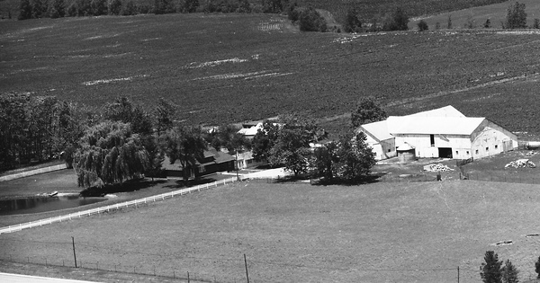 Vintage Aerial photo from 1977 in Darke County, OH