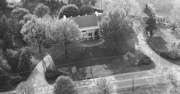 Vintage Aerial photo from 1963 in Ashland County, OH