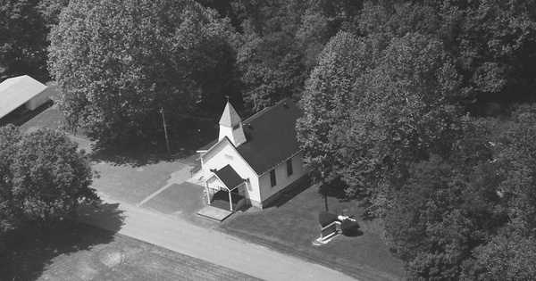 Vintage Aerial photo from 1996 in Lawrence County, OH