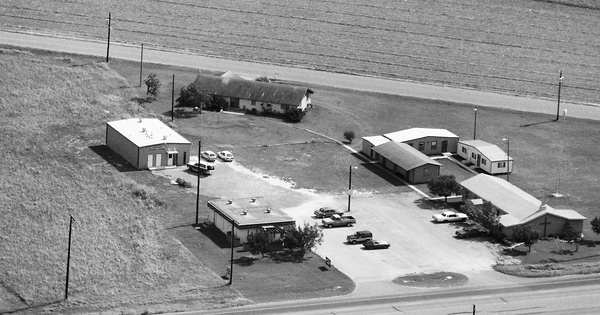 Vintage Aerial photo from 1986 in Nueces County, TX