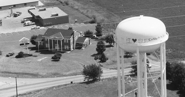 Vintage Aerial photo from 1984 in Douglas County, NE