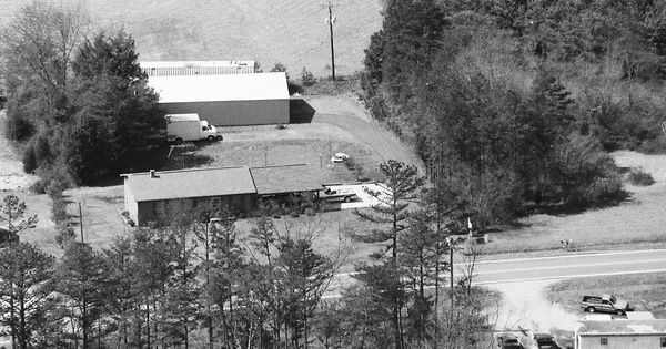Vintage Aerial photo from 1995 in Caldwell County, NC