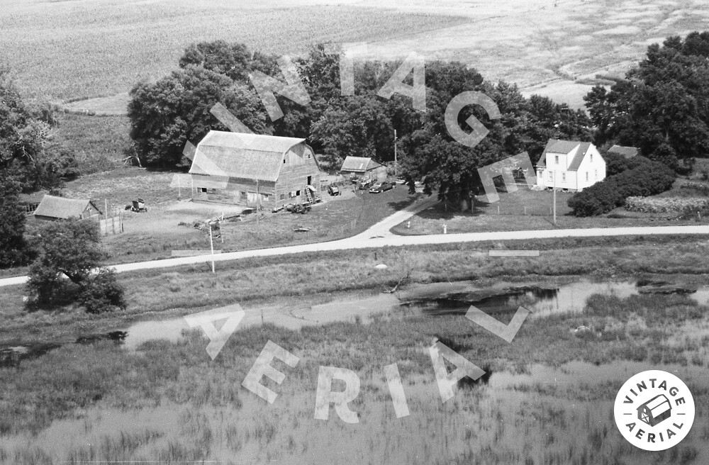 Vintage Aerial Minnesota Watonwan County 1967 10MWAT14