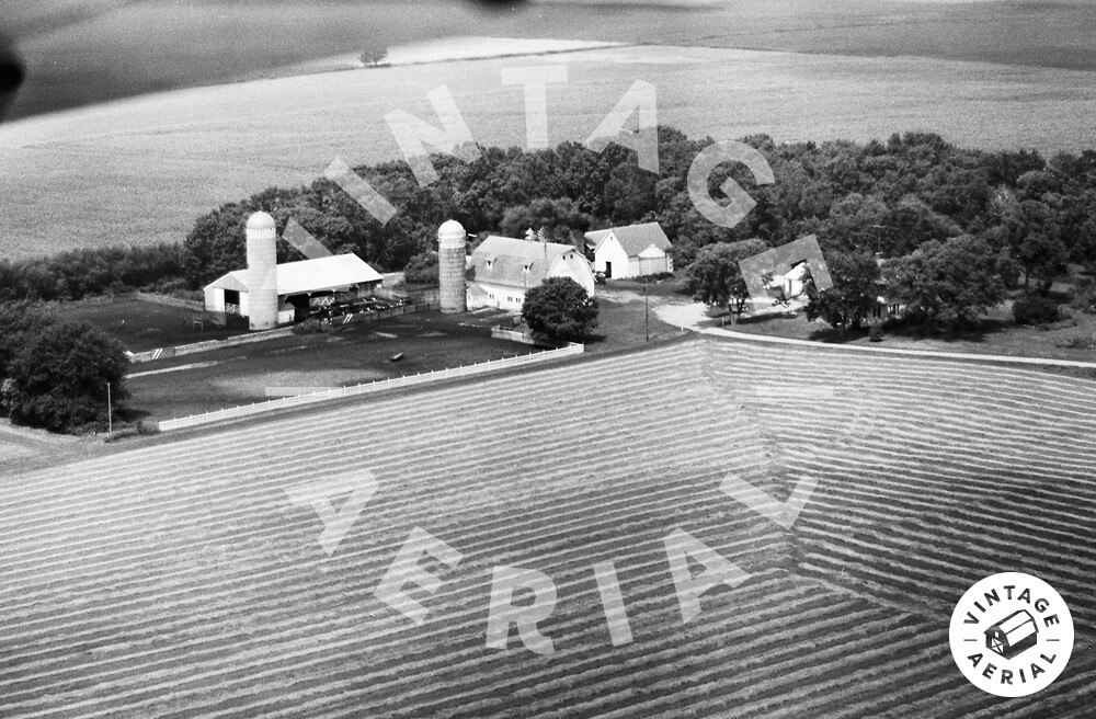 Vintage Aerial Minnesota Watonwan County 1967 3MWAT18