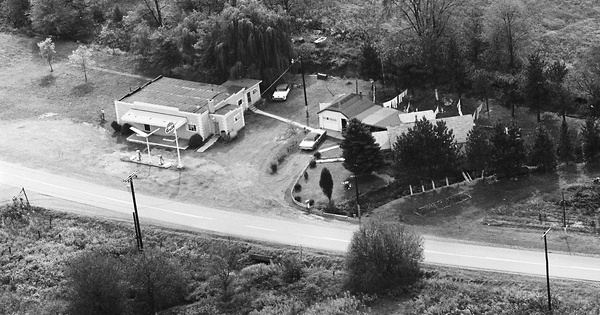 Vintage Aerial photo from 1970 in Tuscarawas County, OH