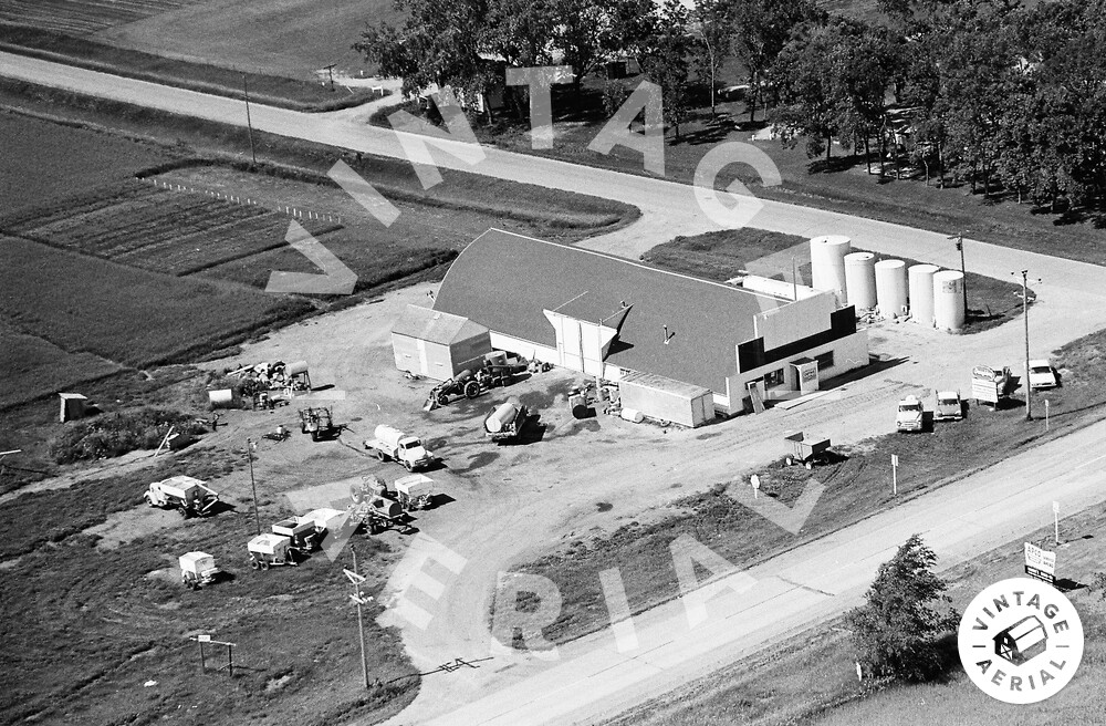 Vintage Aerial South Dakota Moody County 1969 17BMO15
