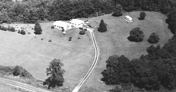 Vintage Aerial photo from 1993 in Noble County, OH
