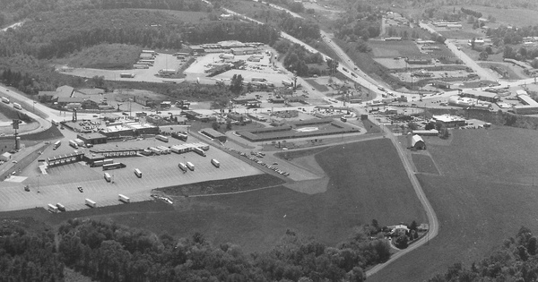 Vintage Aerial photo from 1998 in Bedford County, PA