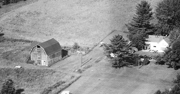 Vintage Aerial photo from 1985 in Crawford County, PA