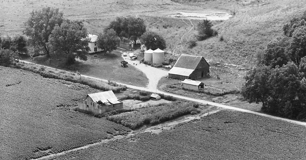 Vintage Aerial photo from 1980 in Holt County, MO